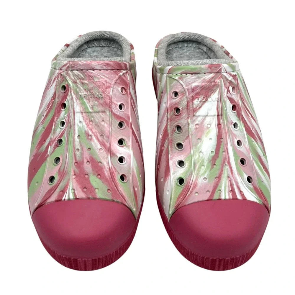 Native Youth Big Girls Jefferson French Terry Slip-On Shoes Size 5 Twilight Pink